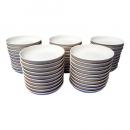 おまとめ割引 3号丸皿50枚組【直径約10.2cm】(白磁土)