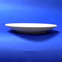 陶芸材料 素焼き 4号丸皿【直径約13.9cm】(白磁土)