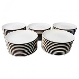 おまとめ割引 5号丸皿50枚組【直径約17.5cm】(白磁土)