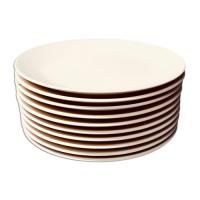 陶芸材料 素焼き 7号丸皿【直径約22.4cm】(並)