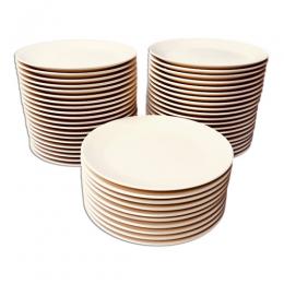 おまとめ割引 9号丸皿50枚組【直径28.5cm】(並)