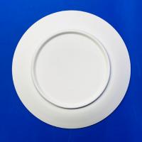 陶芸材料 素焼き 9号丸皿【直径約28.4cm】(白磁)