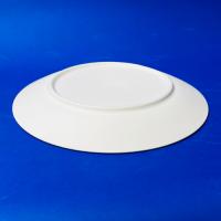 陶芸材料 素焼き 9号丸皿【直径約28.4cm】(白磁)