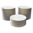 おまとめ割引 9号丸皿50枚組【直径28.4cm】(白磁)