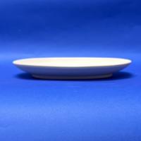 陶芸材料 素焼き 7号楕円皿【直径約22.7cm×16.3cm】(並)