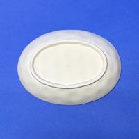 おまとめ割引 3号波ぶち楕円皿50枚組【約12.5cm×約9.3cm】(並)