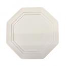 陶芸材料 素焼き 八角皿【直径約22.2cm】(並)