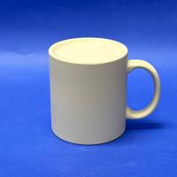陶芸材料 素焼き マグカップ ストレート (大 )【高さ約  9.5cm】(並)